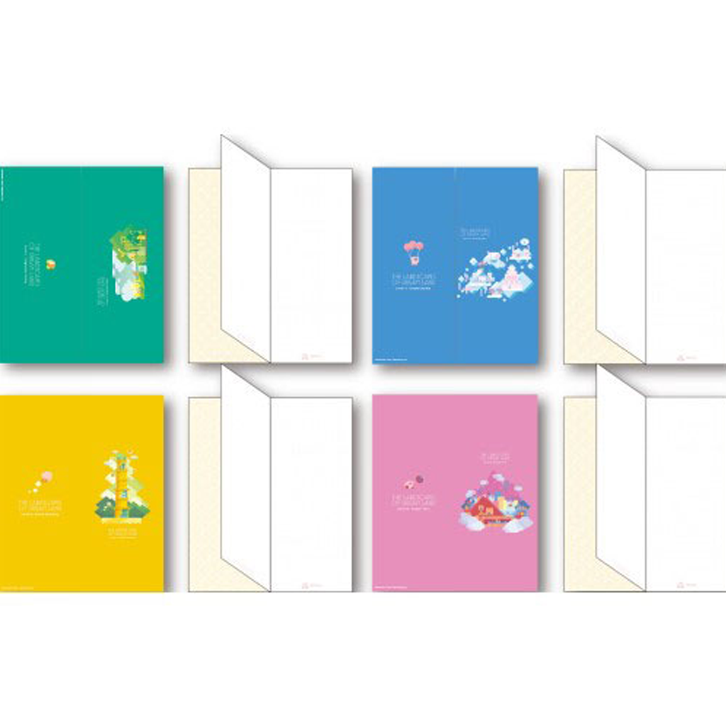 Kirby The Landscape of Dreamland Slim Notebook Set