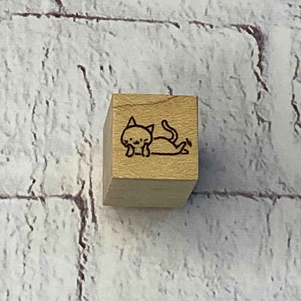 Kirico Cat Mini Rubber Stamp Series