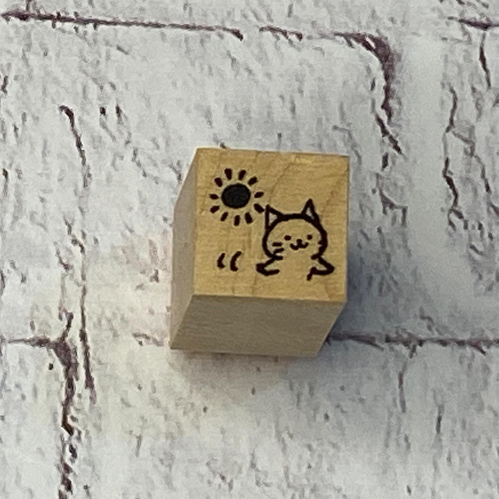 Kirico Cat Mini Rubber Stamp Series