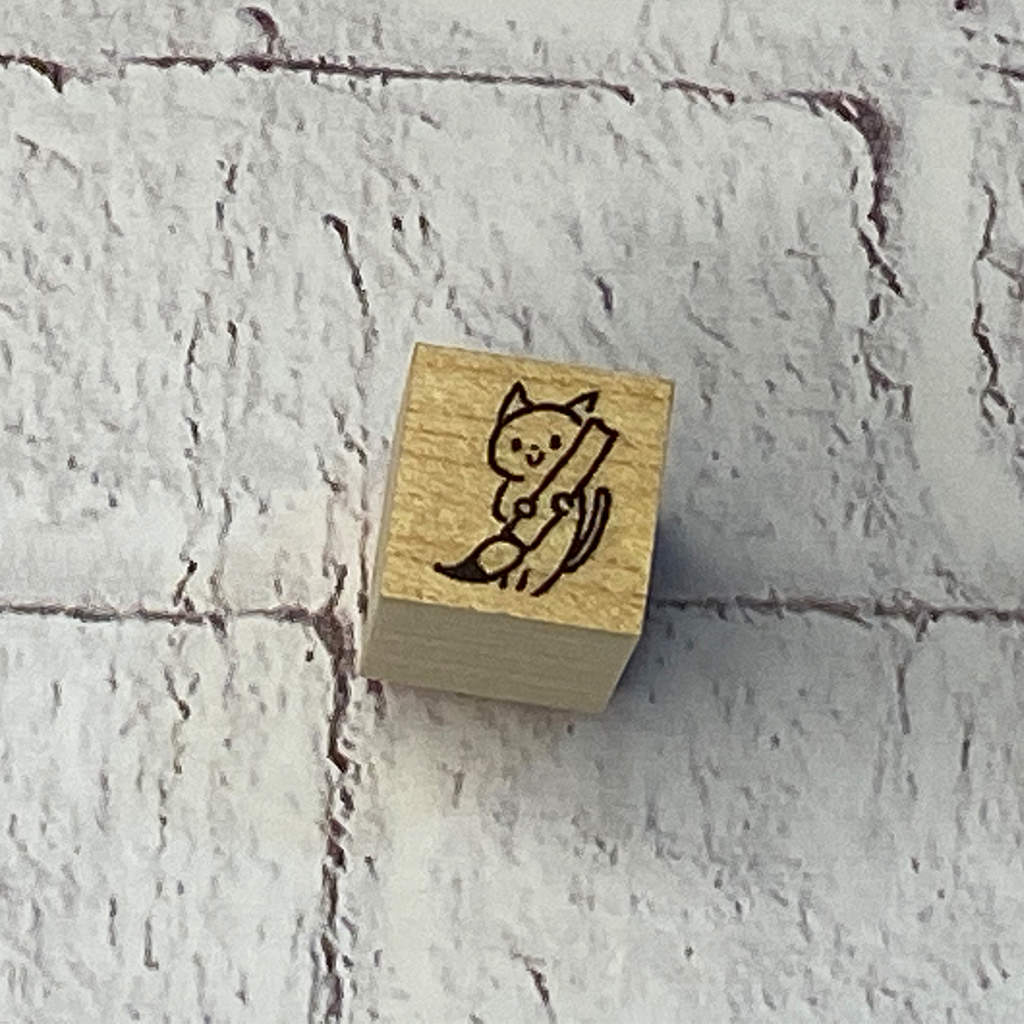 Kirico Cat Mini Rubber Stamp Series