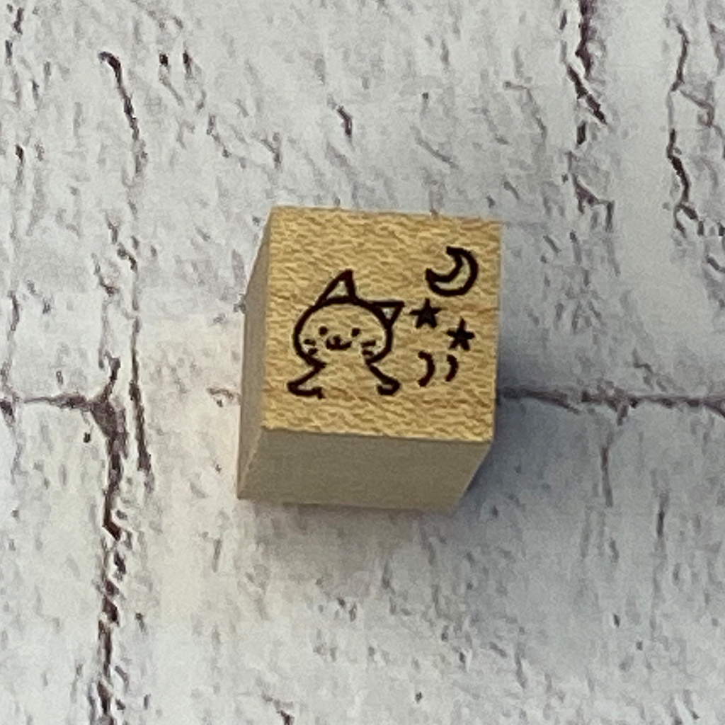 Kirico Cat Mini Rubber Stamp Series