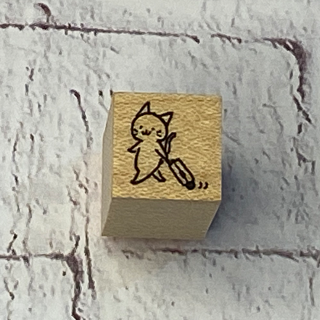 Kirico Cat Mini Rubber Stamp Series
