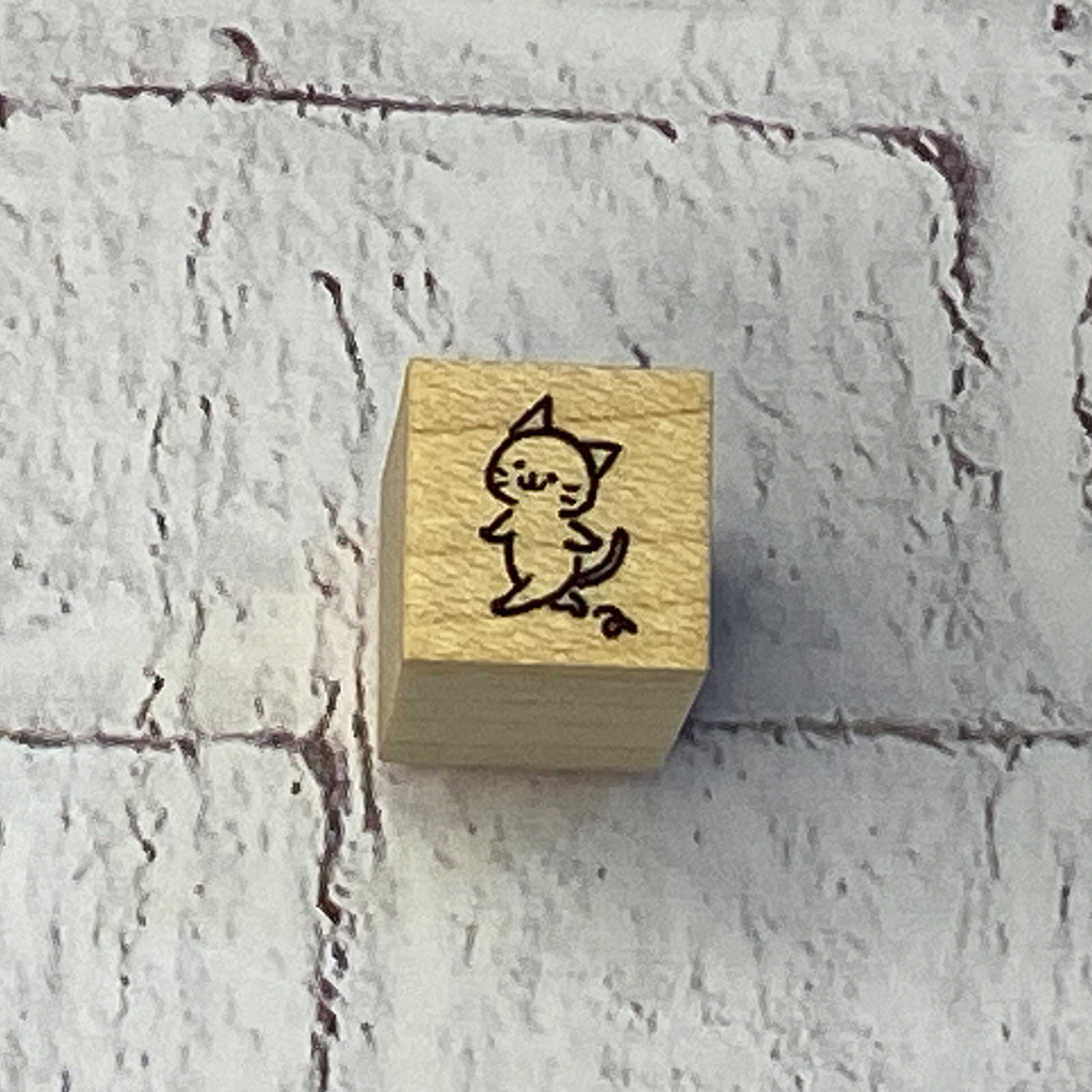 Kirico Cat Mini Rubber Stamp Series