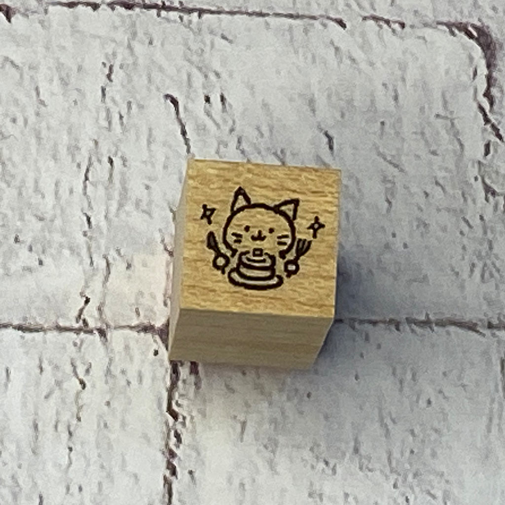 Kirico Cat Mini Rubber Stamp Series