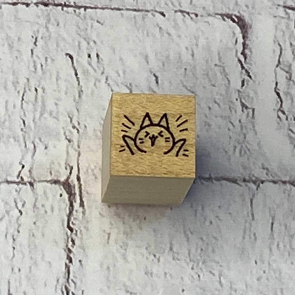 Kirico Cat Mini Rubber Stamp Series