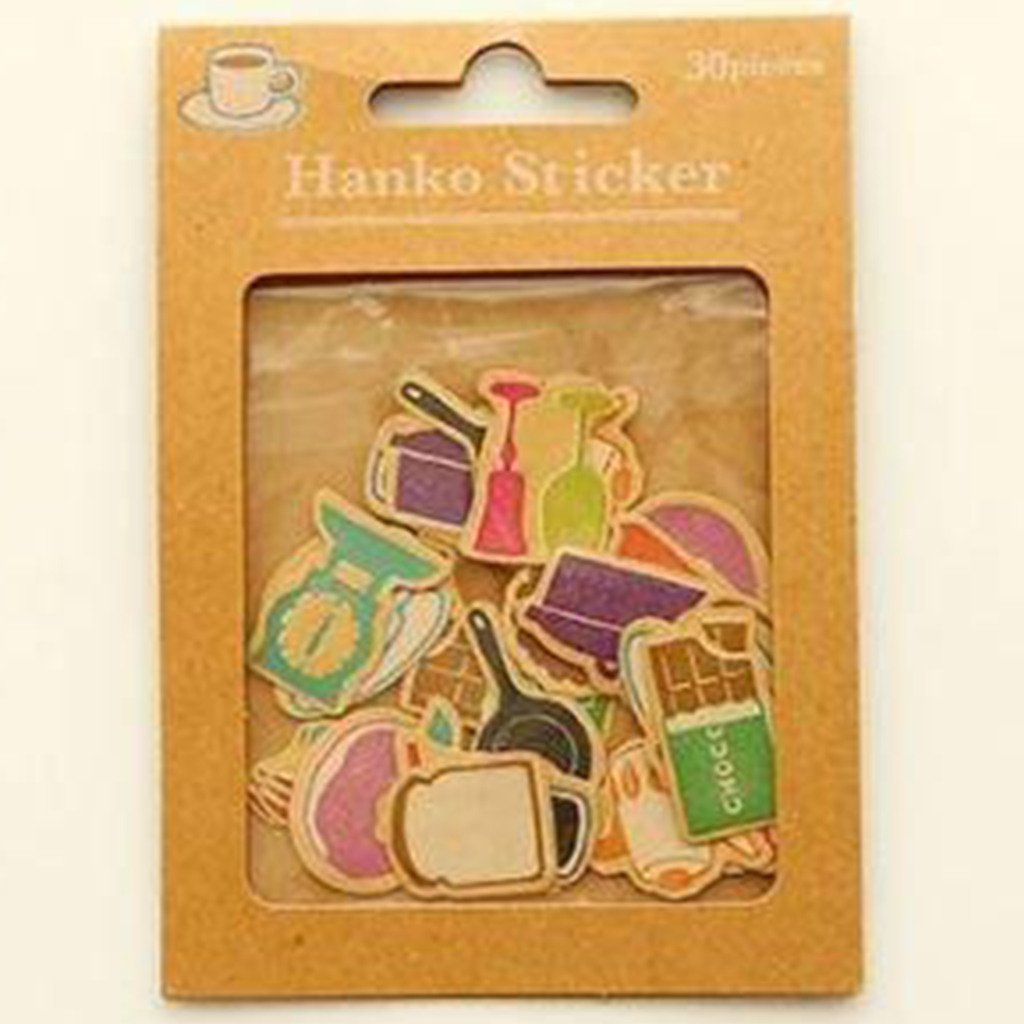 S & C Hanko Flake Sticker Kitchen