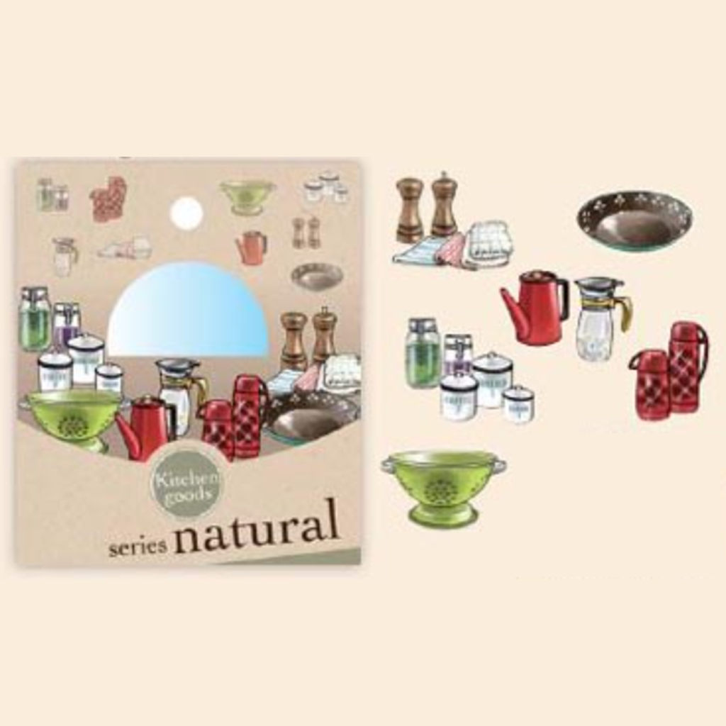 Yano Design Natural Series Kitchen Goods Flake Sticker
