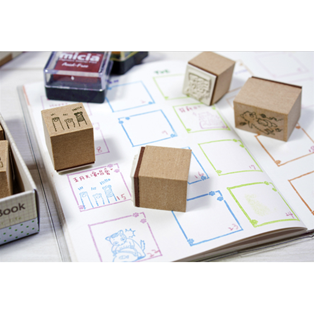 Micia Journal Stamp Set - Life Of Kitty