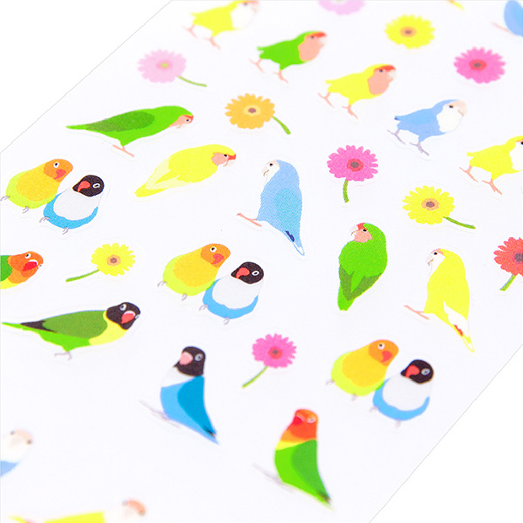 Midori Notebook Small Sticker Koza Kleinko Pattern