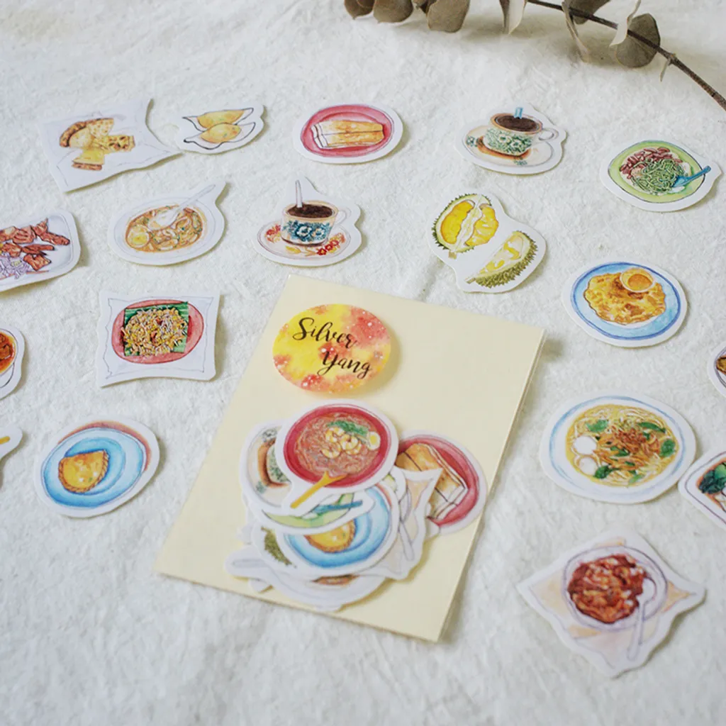 Silver Yang Sticker Pack Kopitiam