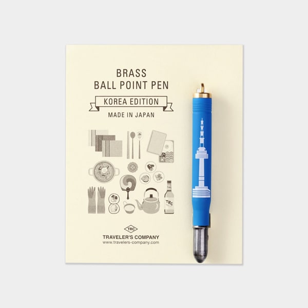 Traveler's Factory Brass Ballpoint Pen Local Things In Korea