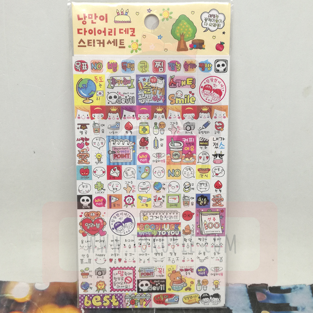 Romantic Diary Deco Sticker Set