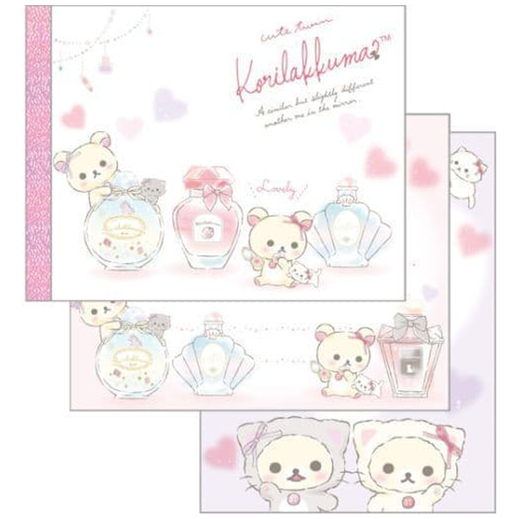 San-X Rilakkuma Cross Memo Korilakkuma In The Mirror