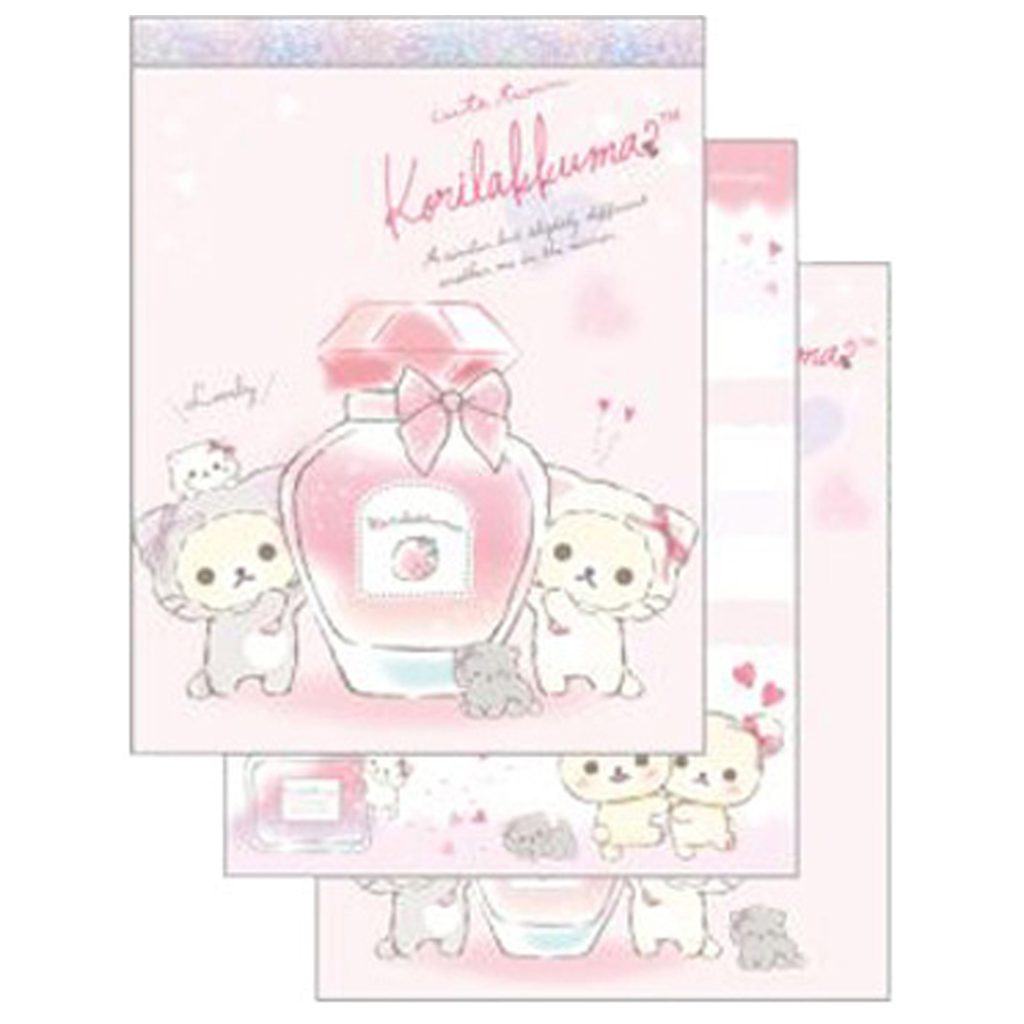 San-X Rilakkuma Cross Memo Korilakkuma In The Mirror