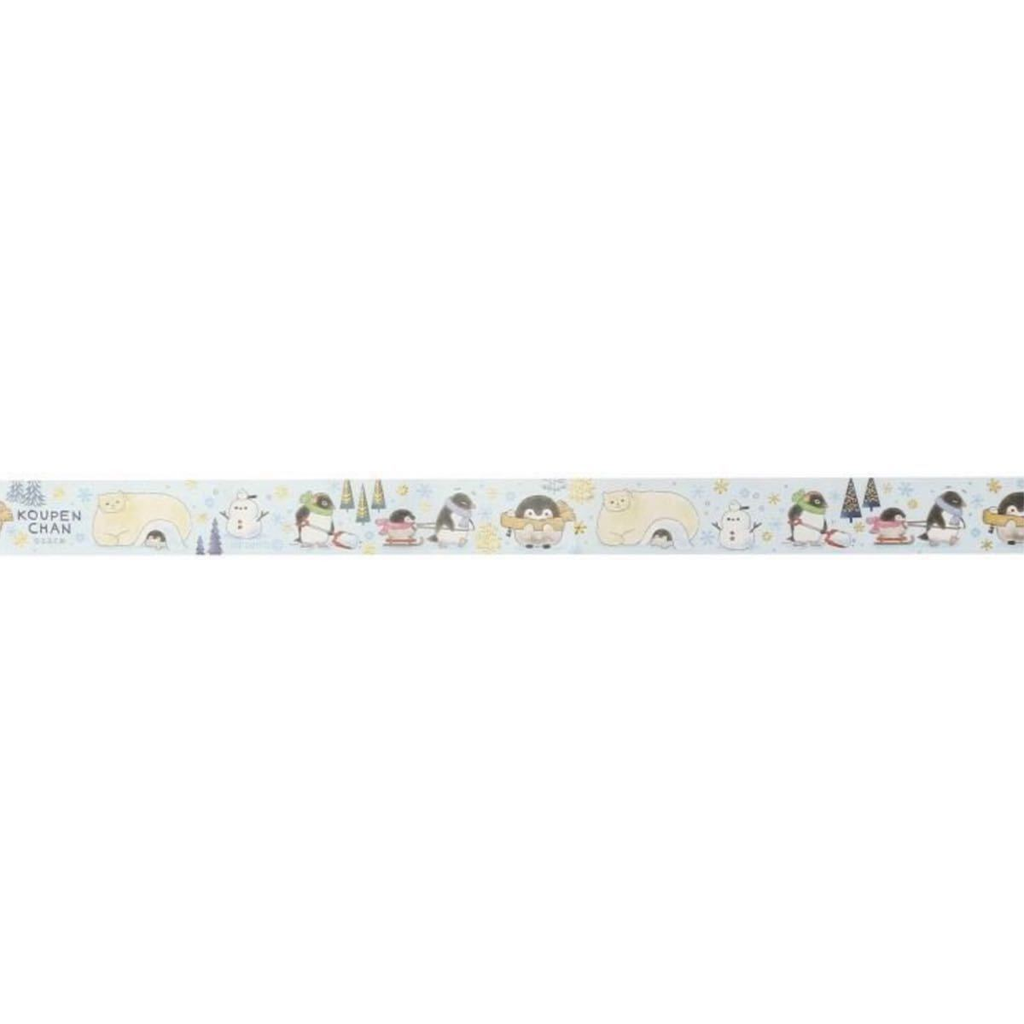 Koupen-chan Foil Masking Tape Snow Pattern