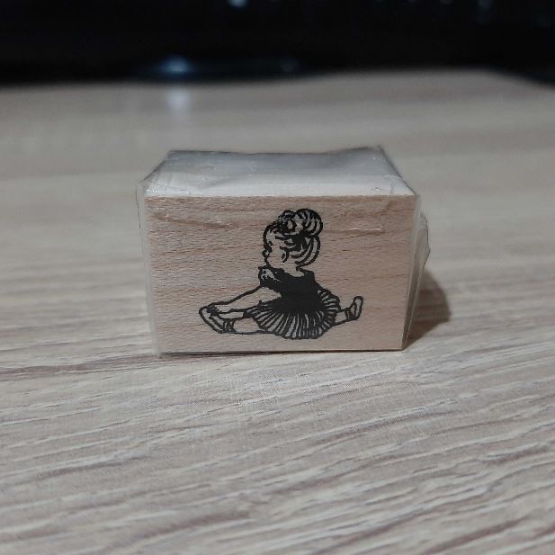 Krimgen Rubber Stamp Baby Girl