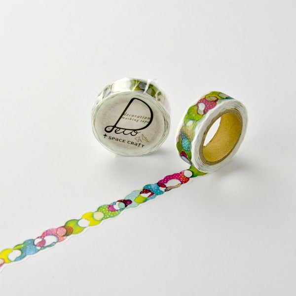 Round Top Masking Tape - Space Craft Kumo