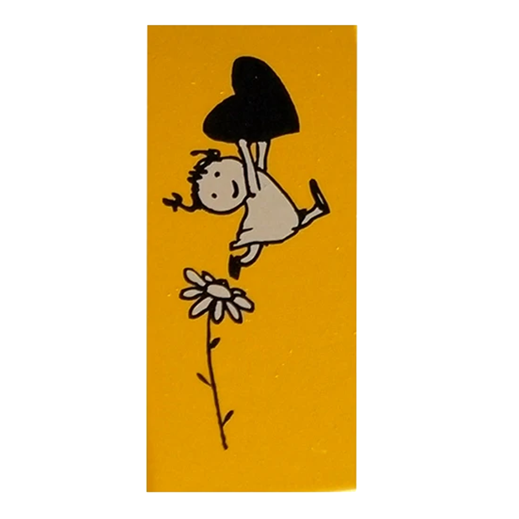 Kodomo No Kao Rubber Stamp - Memo