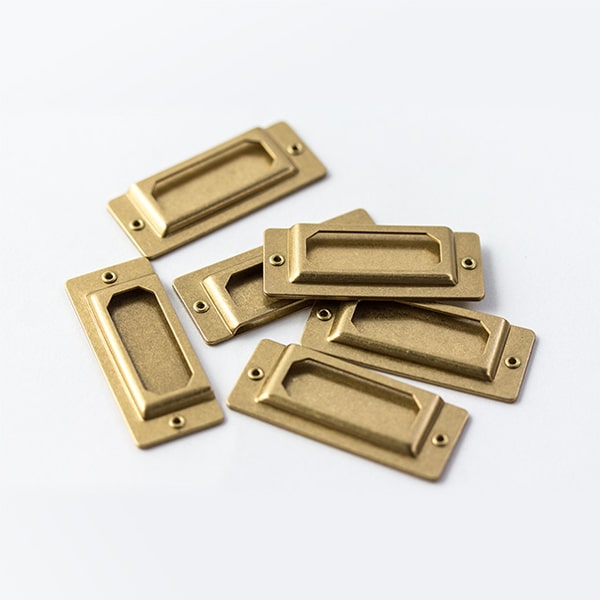 Traveler's Factory Brass Label Plate