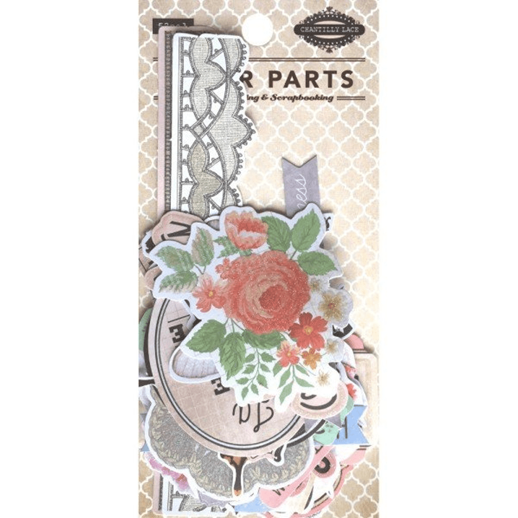 Paper Intelligence Paper Parts Ephemera Chantilly Lace