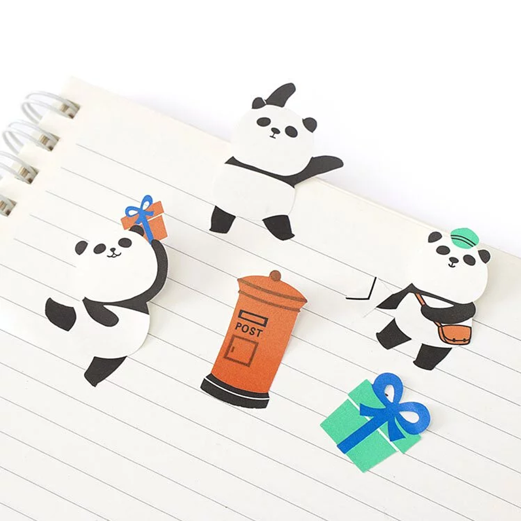Jean Panda Postman Love Post-it Notes Laiqu