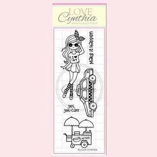 Love Cynthia Clear Stamp