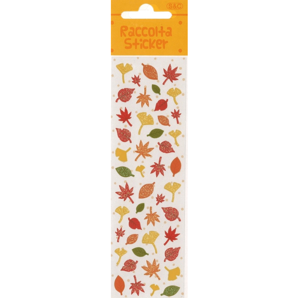 S & C Raccolta Sticker Autumn Leaves