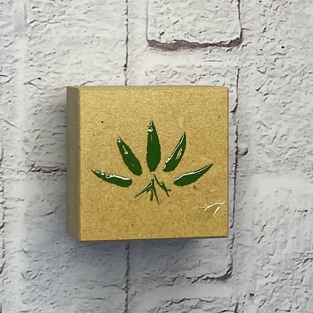 Japan Original Rubber Stamp - Leaves