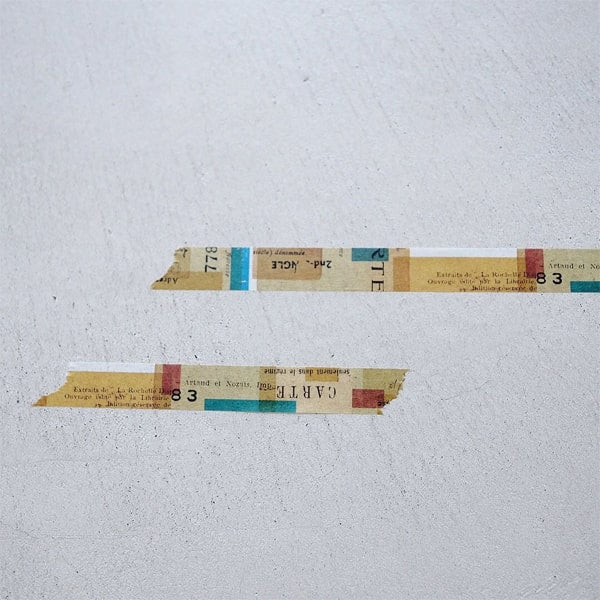 Yohaku Masking Tape - Library