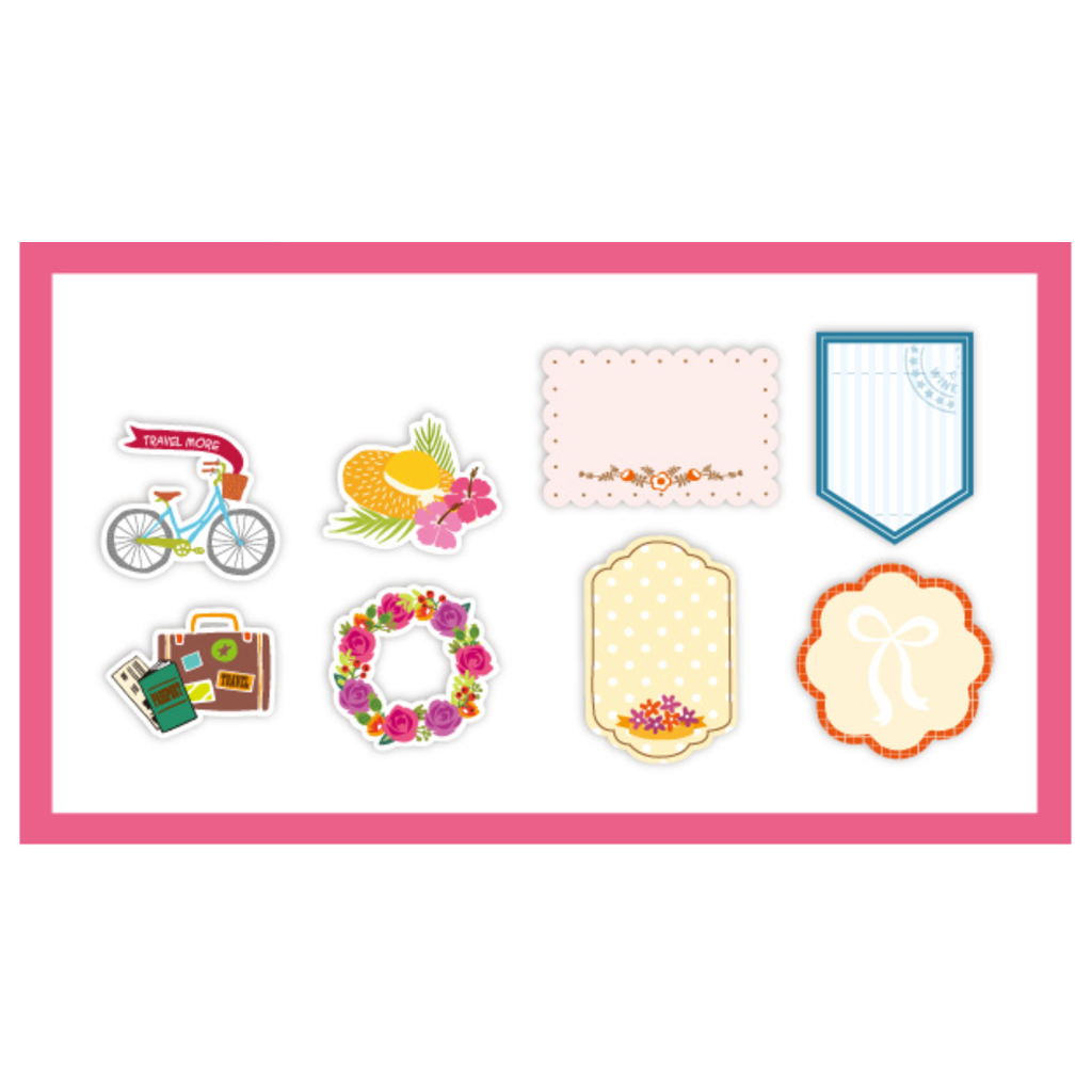 Chuyu Culture Decorative Sticker Pack Life Label