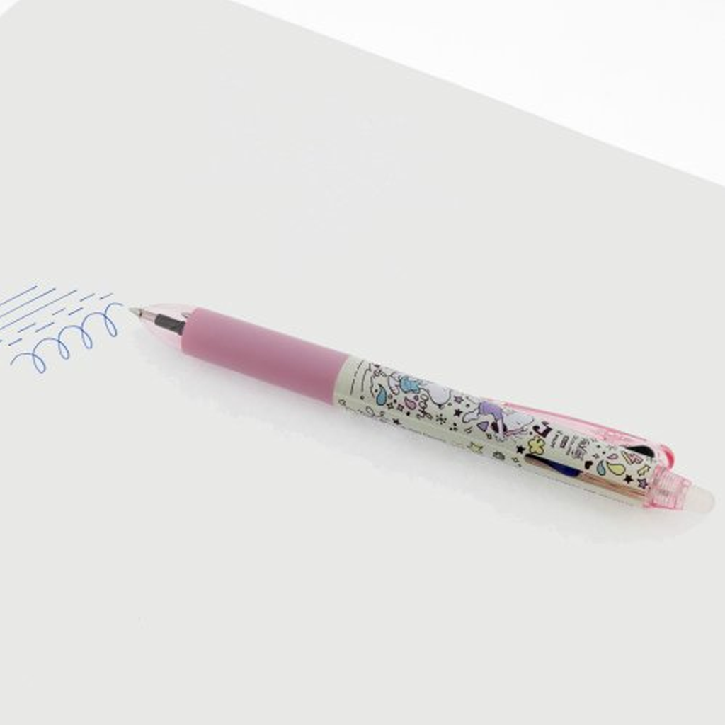 Peanuts Snoopy Frixion Ball 3 Slim Light Pink