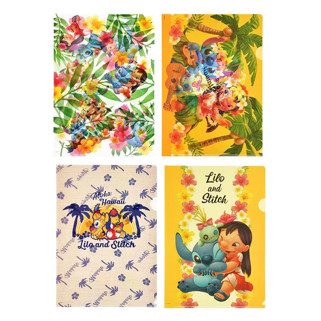 Disney Lilo And Stitch Clear File Set