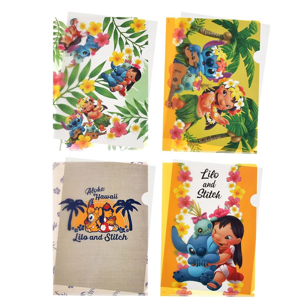 Disney Lilo And Stitch Clear File Set