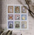 Lin Chia Ning Postage Stamps Animals Sticker Sheet