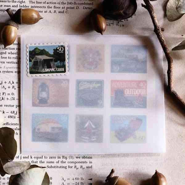 Lin Chia Ning Postage Sticker Camping