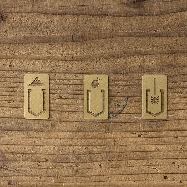 Traveler&#39;s Factory Brass Clip BOOKS Japanese Literature