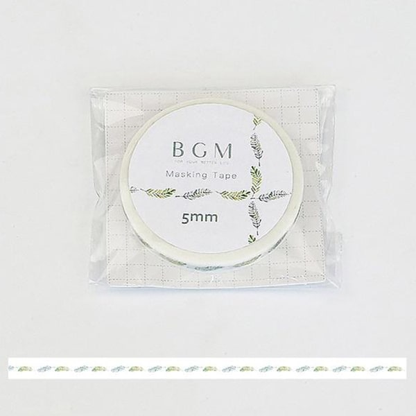BGM Masking Tape Little Leaf