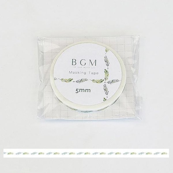 BGM Masking Tape Little Leaf