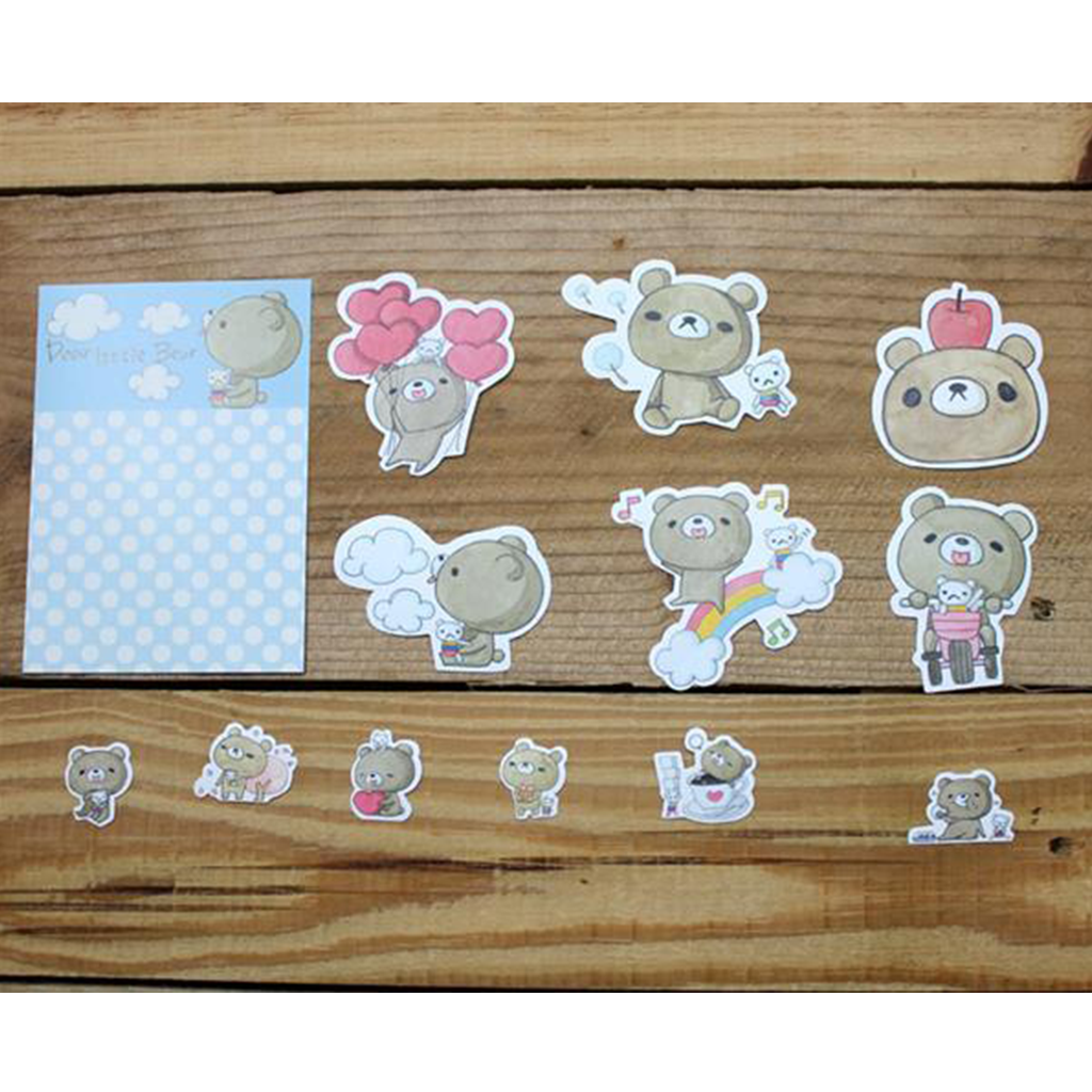 Ethos Flake Sticker Dear Little Bear