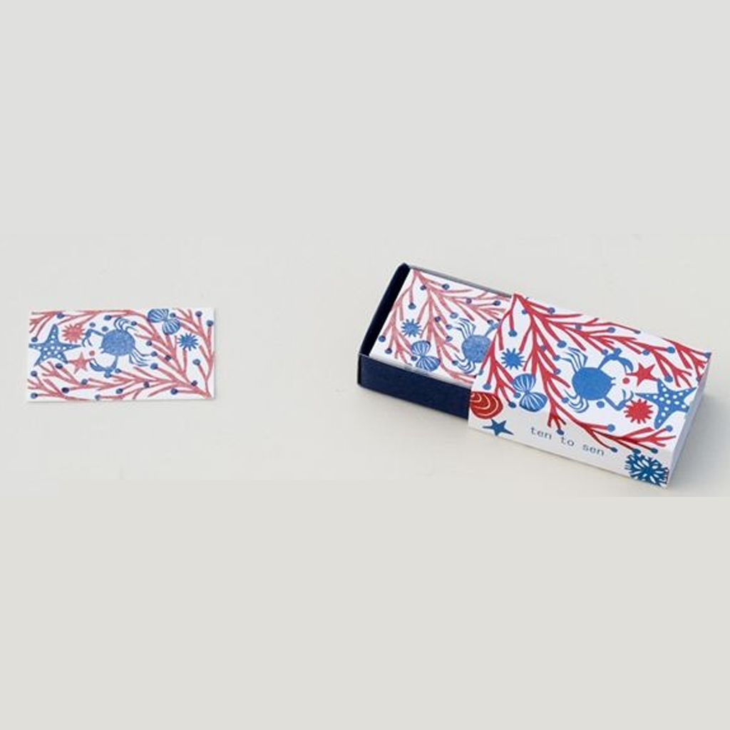 Classiky Letter Press Mini Card (Little Garden) Match Boxed