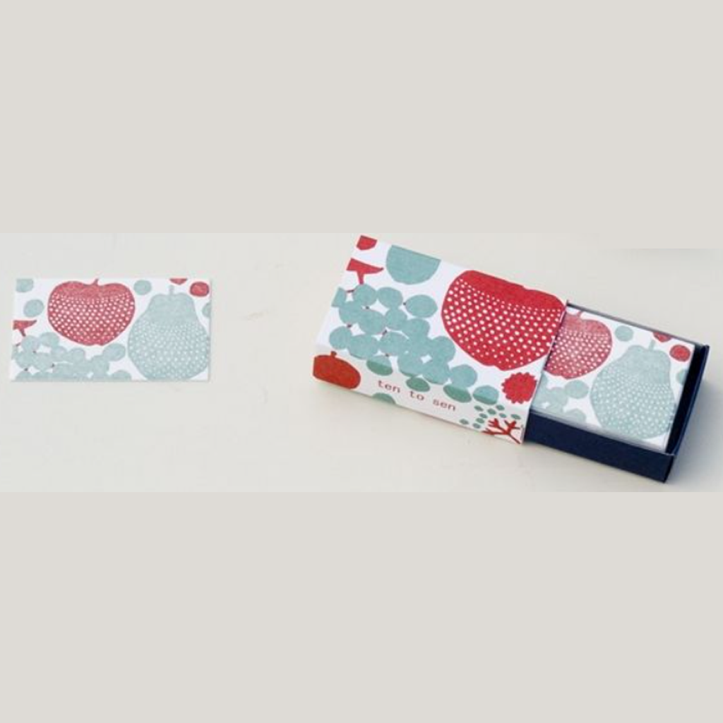 Classiky Letter Press Mini Card (Little Garden) Match Boxed