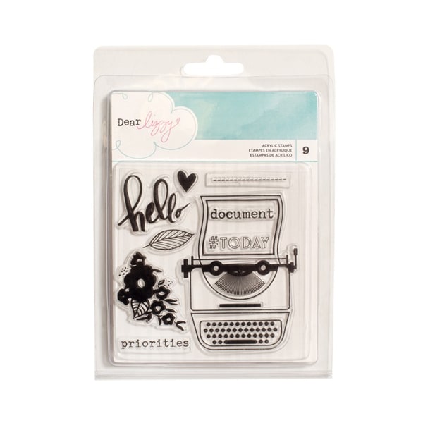 Dear Lizzy Acrylic Stamps