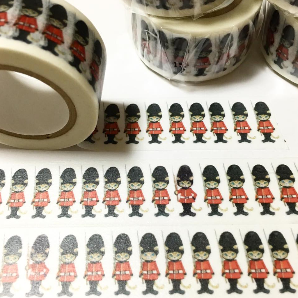 Ringo London Cat Masking Tape