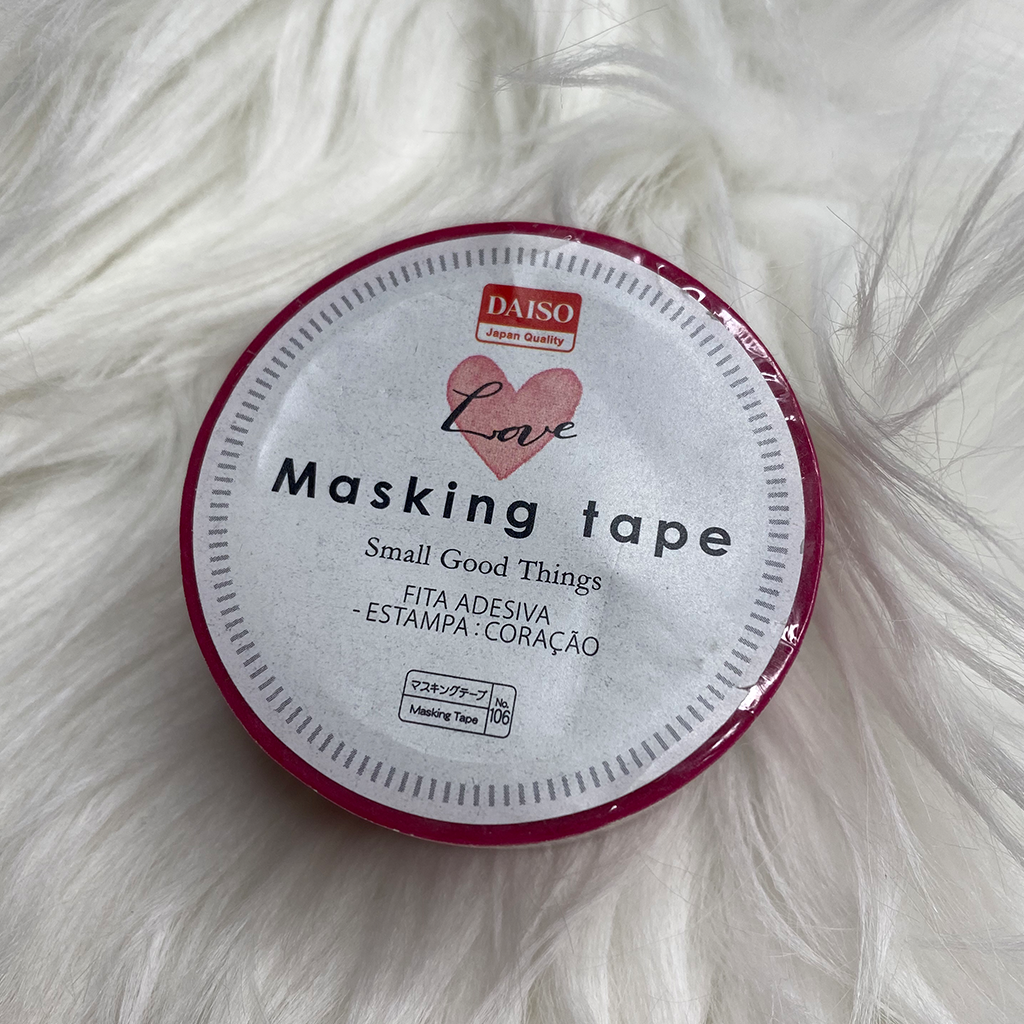 Love Pattern Masking Tape