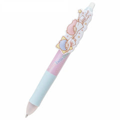 Stylo Bille Double Pointe Lovely Twin - Corps Résine/métal - Encre Noire - Marque Générique