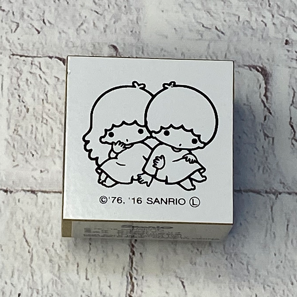 Sanrio Rubber Stamp Little Twin Stars B