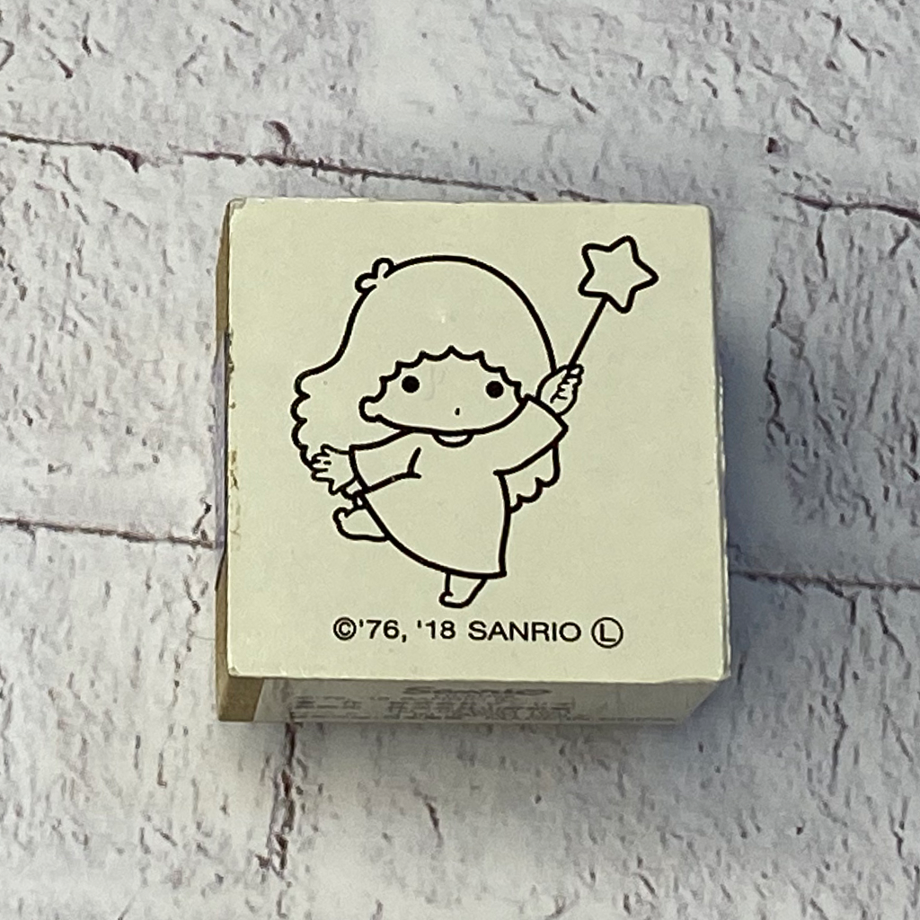 Sanrio Rubber Stamp Little Twin Stars F