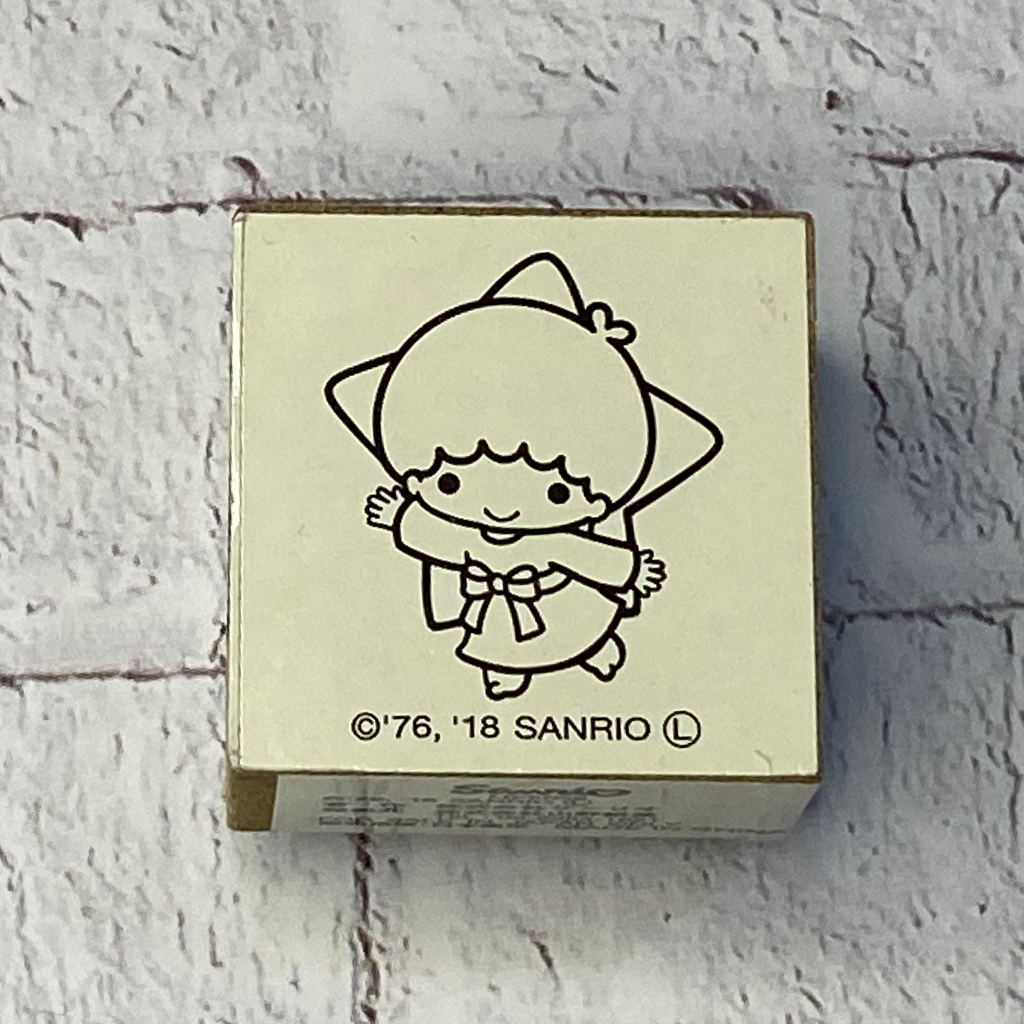 Sanrio Rubber Stamp Little Twin Stars H