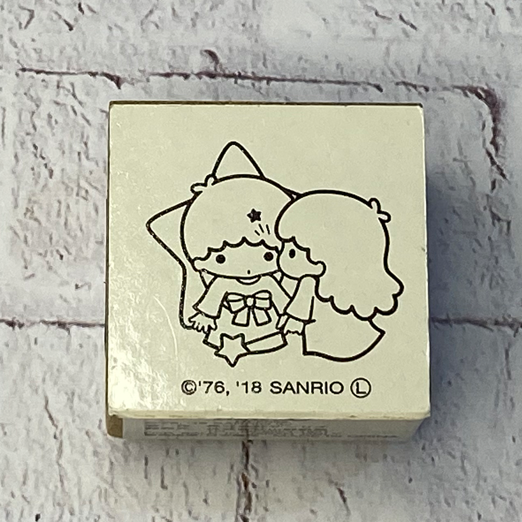 Sanrio Rubber Stamp Little Twin Stars I