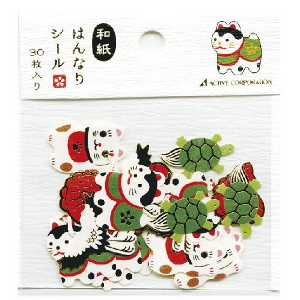 Active Corporation Hannari Lucky Flake Sticker